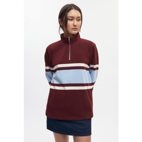 Rugby Half-Zip Sweatshirt