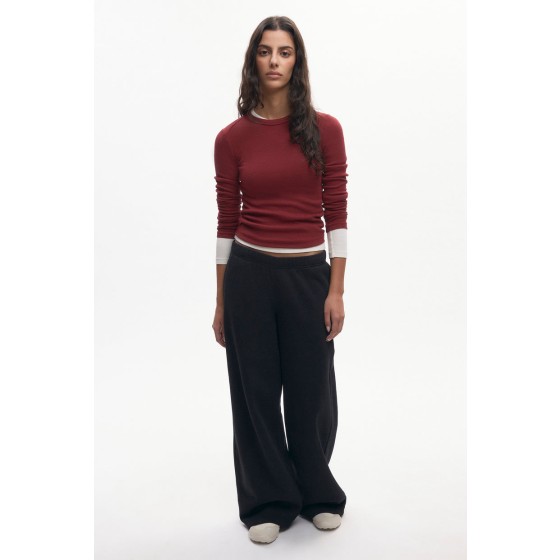 女士必备直筒运动裤