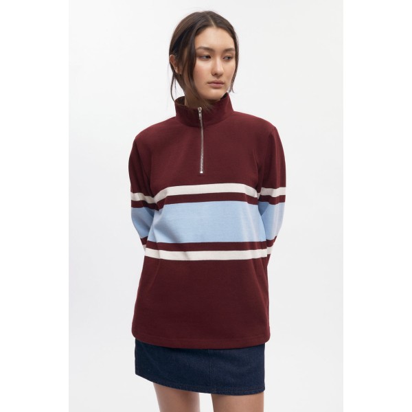 Rugby Half-Zip Sweatshirt